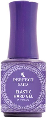Perfect Nails Elastic Hard Gel - ecsetes építő lakkzselé Clear | PNZ059