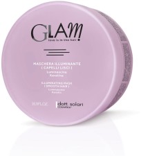dott. solari Fényesítő, kerationos maszk egyenes hajhoz - Illuminating mask smooth hair #GLAM 500 ml DS624