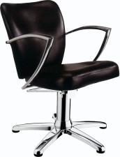 Stella Hidraulikus szék MA8173-A8 fekete - fekete | ST-MA-8173-A8