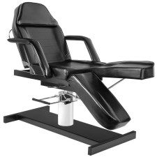 SMB Tetováló szék, hidraulikus, váltott lábas, fekete -  | SMB-4917