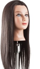 AXS Gyakorló Modellező babafej extra hosszú, szintetikus kevert hajjal - 45/50cm -  | XS400887