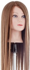 AXS Gyakorló Modellező babafej valódi hajjal, extra hosszú - 60cm -  | XS400883