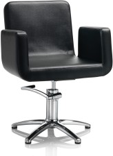 AXS Hair Capital fekete fodrász szék - csillag talppal -  | XS375040