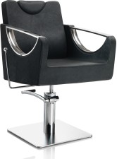 AXS Hair Crown fekete fodrász szék - négyzet talppal -  | XS375038