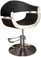 Stella Hidraulikus szék SX-2107 - fekete-krém