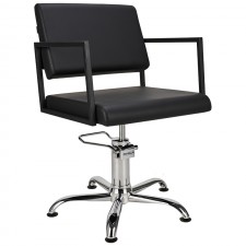 A-Design Fodrász szék LOFT, fekete, fix csillagláb -  | AD-SZLFTFKCS