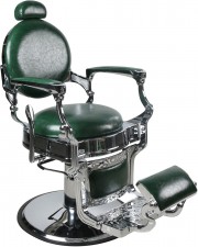 A-Design Barber szék TOMMY SUPERIOR LINE, Zöld -  | ADS-BCTOM-ZOL