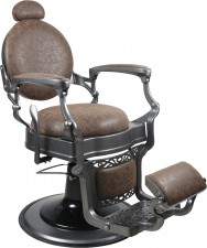 A-Design Barber szék TOMMY SUPERIOR LINE, Barna - 
