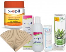 X-Epil Cukorpaszta szőrtelenítő szett mikrózható - otthonra -  | CAPCPSZX-12