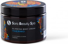 Sara Beauty Spa Slimming Body Thermo Krém - fogyasztó, zsírbontó kezelésekhez has, csípő, comb 500 ml SBS001