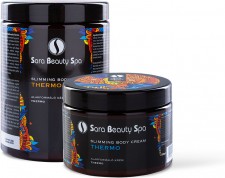 Sara Beauty Spa Slimming Body Thermo Krém - fogyasztó, zsírbontó kezelésekhez has, csípő, comb - több kiszerelésben | SBS00100000