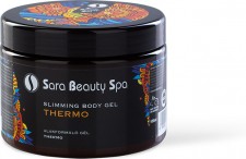 Sara Beauty Spa Slimming Body Thermo Gél - fogyasztó, zsírbontó kezelésekhez has, csípő, comb 500 ml SBS003