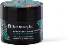 Sara Beauty Spa Tápláló éjszakai krém - A vitamin & kókuszolaj -  | SBS266