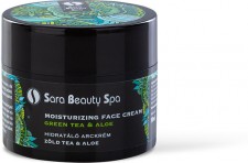 Sara Beauty Spa Hidratáló arckrém - zöld tea & aloe -  | SBS271