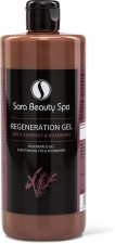 Sara Beauty Spa Regeneration Gel - Aromaterápiás regeneráló masszázs zselé - fekete nadálytő és rozmaring 500 ml SBS037