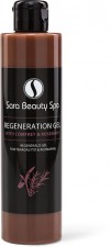 Sara Beauty Spa Regeneration Gel - Aromaterápiás regeneráló masszázs zselé - fekete nadálytő és rozmaring 250 ml SBS036
