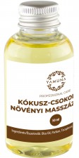 Yamuna Kókusz-csoki növényi alapú masszázsolaj, vegán 50 ml YMINTA_8/43/3