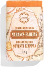 Yamuna Narancs-fahéjas hidegen sajtolt szappan, vegán -  | YLAK_3/10