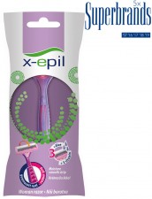 X-Epil Eldobható női borotva 3 pengés -  | XE9240