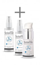 Solanie Pro Matt Optimizer 3 Peptides Mattító komplex + elixír csomag - 