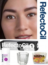 RefectoCil Szemöldökfestő csomag - otthonra is - festék, oxi, keverőtál,pálcika | RECAPSZET1