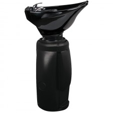 A-Design Fejmosó STAR 4 - fekete vagy ezüst váz, fekete vagy fehér porcelán tál | AD-FMSTAR4