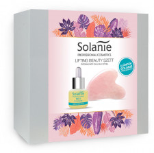 Solanie Lifting Beauty szett Rózsakvarc Gua Sha kővel - 