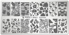 Perfect Nails Körömnyomda lemez - Summer -  | PNDNY008