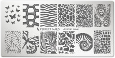 Perfect Nails Körömnyomda lemez - Animal love -  | PNDNY039