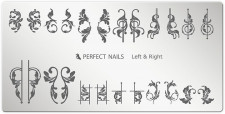 Perfect Nails Körömnyomda lemez - Left&Right -  | PNDNY040
