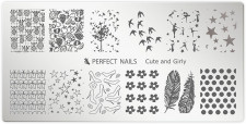 Perfect Nails Körömnyomda lemez - Girls -  | PNDNY044