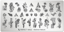 Perfect Nails Körömnyomda lemez - Abstract Nature -  | PNDNY060