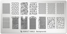 Perfect Nails Körömnyomda lemez - Backgrounds -  | PNDNY062