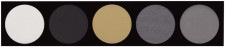 Catherine Arley Eyeshadow szemhéjpúder 5 színű paletta 2037 106 CA-2037-04