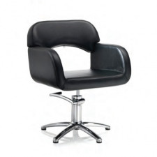 AXS Hair Sage fekete fodrász szék - csillag talppal -  | XS370044
