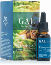 GAL K-komplex+D3 Forte - 1000 mcg K-komplex + 4000 NE D3 x 60 adag | GAHULU41
