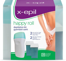 X-Epil Gyantázószett Happy Roll, gyantamelegítővel -  | XE9087