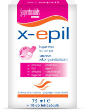X-Epil Patronos cukor gyantázószett - 75ml, széles fejjel | XE9209
