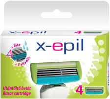 X-Epil Női borotva betét 4 pengés -  | XE9243
