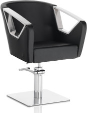 AXS Hair Astra fekete fodrász szék - négyzet talppal -  | XS375054