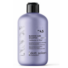 dott. solari Blondie Ápoló Sárgulásgátló sampon szőke hajra - Blondie Care Shampoo - NO YELLOW - patagóniai maqui bogyóval | DSBLDSGS