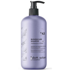 dott. solari Blondie Ápoló Sárgulásgátló sampon szőke hajra - Blondie Care Shampoo - NO YELLOW patagóniai maqui bogyóval DS211