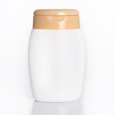 Alveola Flakon fehér 100 ml, barack kupakkal TÉ1021