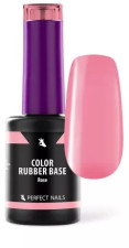 Perfect Nails Color Rubber Base Gel - Színezett Alapzselé - Rose
