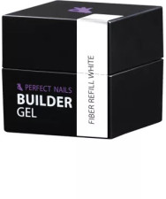 Perfect Nails Fiber Refill Gel - Fehér 15g - 