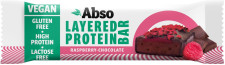 Abso Layered Protein Bar 50 g - Málnás - csokoládés ízű vegán fehérjeszelet -  | ABSOLAYERED002