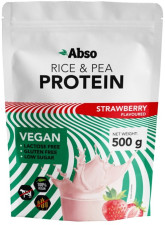 Abso Protein 500g - Eper vegán fehérjepor -  | Absorice03