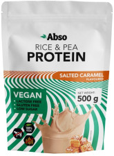 Abso Protein 500g - Sós karamell vegán fehérjepor -  | Absorice06