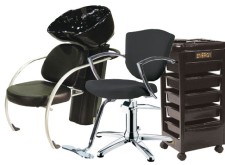 HAIRWAY Fejmos? + Sz?k szett FEKETE + d?jtalan sz?l?lt?s + Aj?nd?k eszk?zkocsi