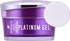 Perfect Nails Platinum - Színtelen műköröm építő zselé, anitalergén 5 g PNZ037